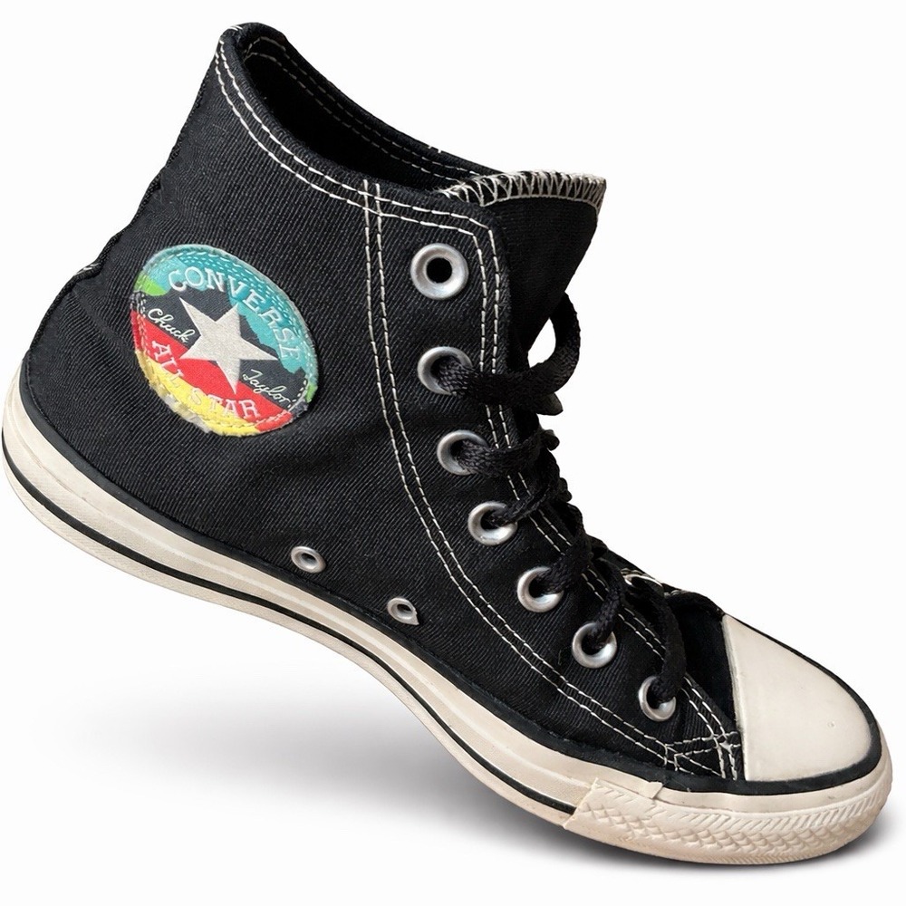 Converse Chuck Taylor Rainbow Pride‎ Girls 6y Women's 7 Hi Sneaker Shoes LGBTQ